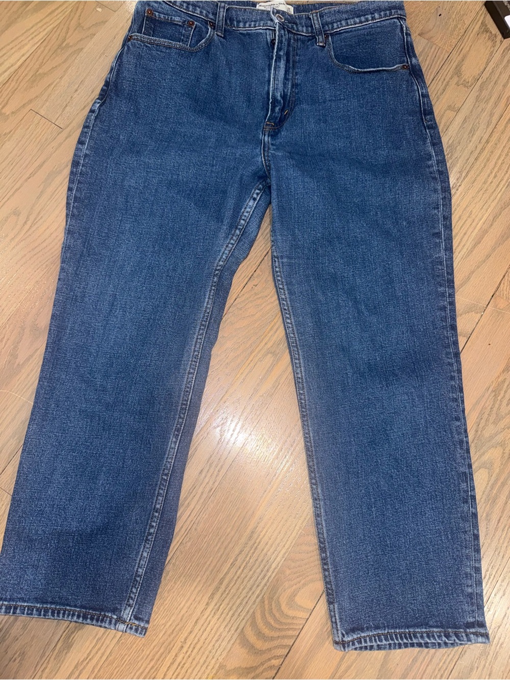 Abercrombie & Fitch The Ankle Straight Ultra High Rise Size 31 12S